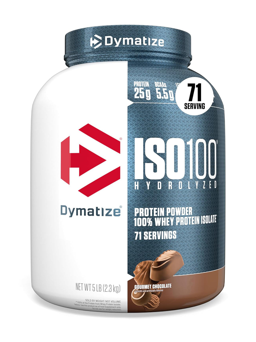 Dymatize ISO100 Hydrolyzed Whey Protein Isolate Powder 2.3kg
