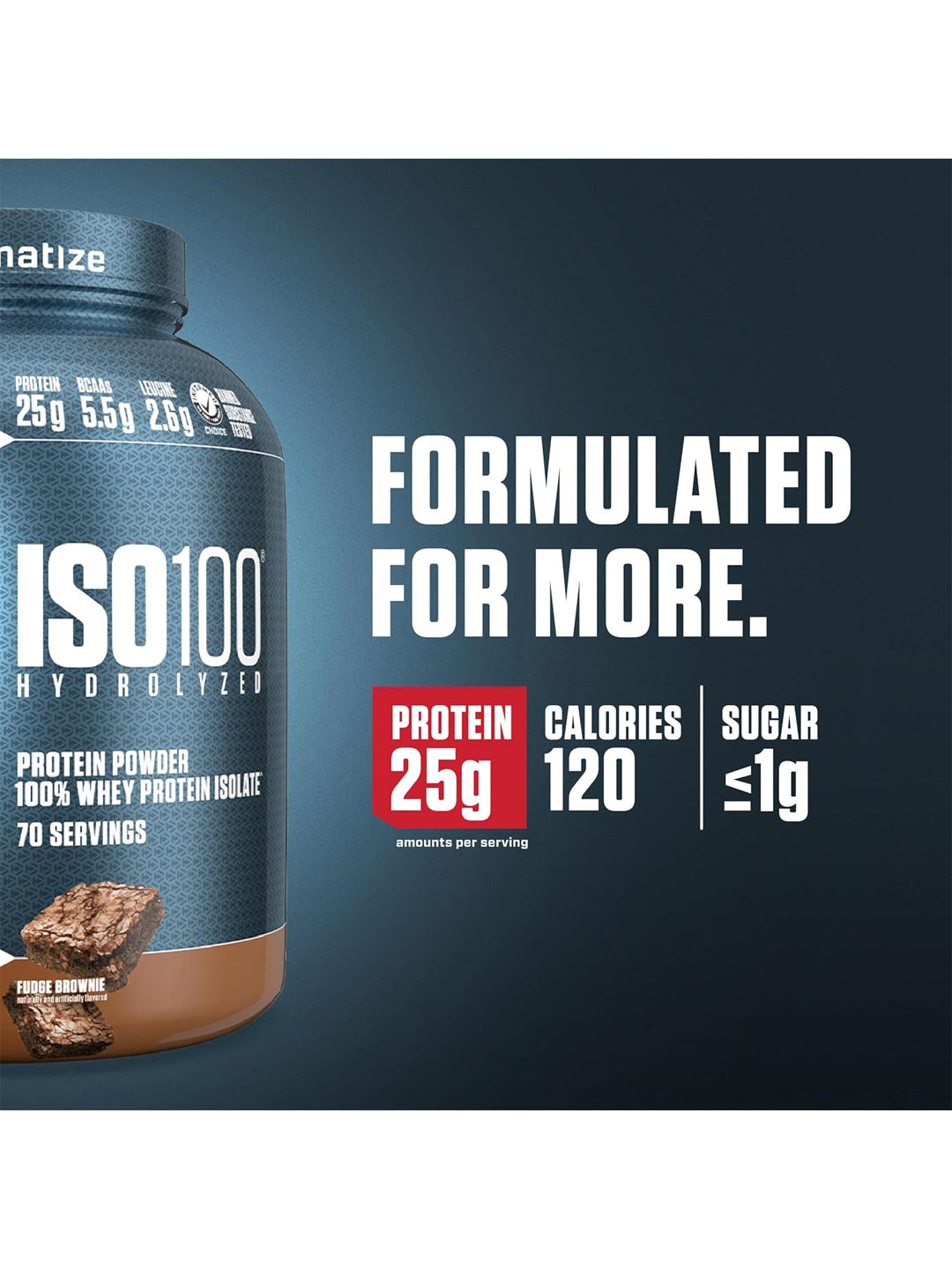 Dymatize ISO100 Hydrolyzed Whey Protein Isolate Powder 2.3kg