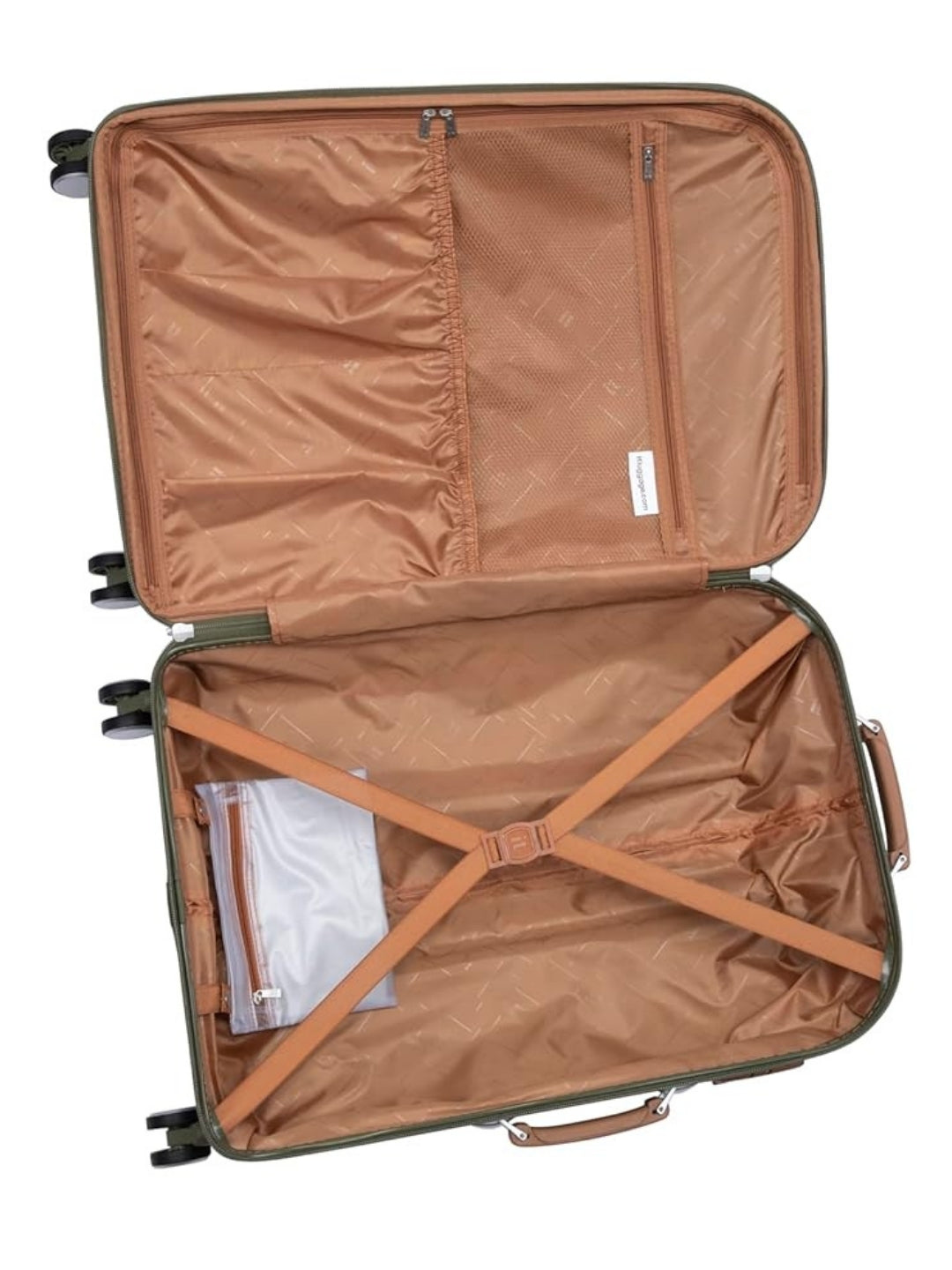 it luggage Embellish Olive Check-in 24 Inches Trolley Bag