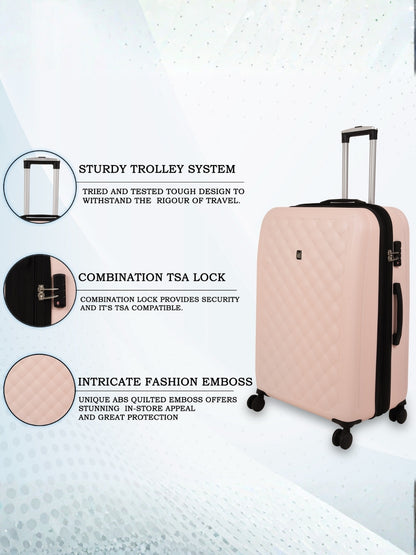 it luggage Fashionista Pink Check-in 28 Inches Trolley Bag
