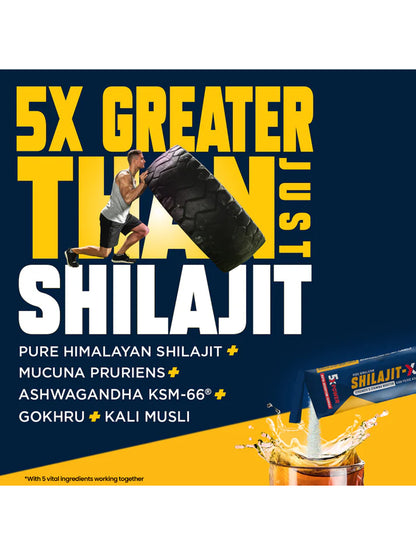 Fast&Up Pure Himalayan Shilajit Energizing Kesar Badam 20 Sticks