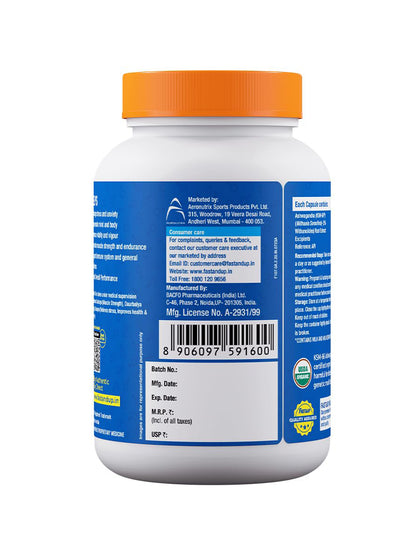 Fast&Up Ashwagandha 60 Capsules