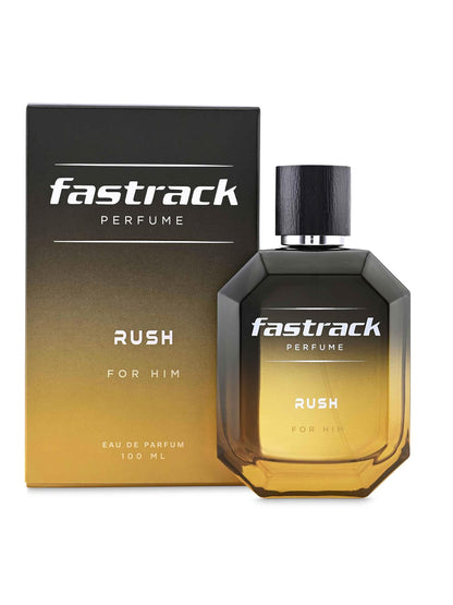 Fastrack Rush Eau De Parfum for Men Woody Musk Long Lasting Fragrance (100ml)