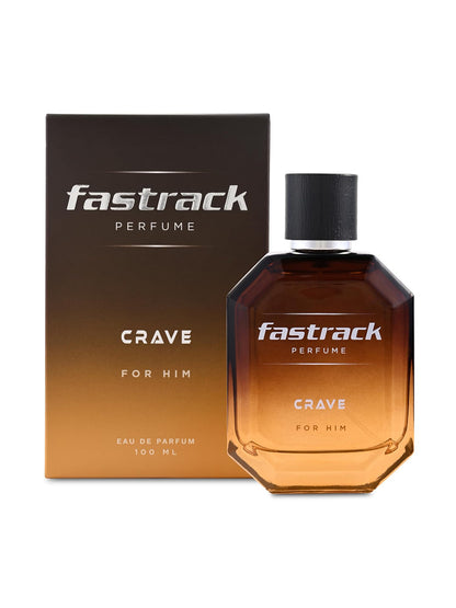 Fastrack Crave EDP Perfume for Men Woody Long Lasting Fragrance (100ml)