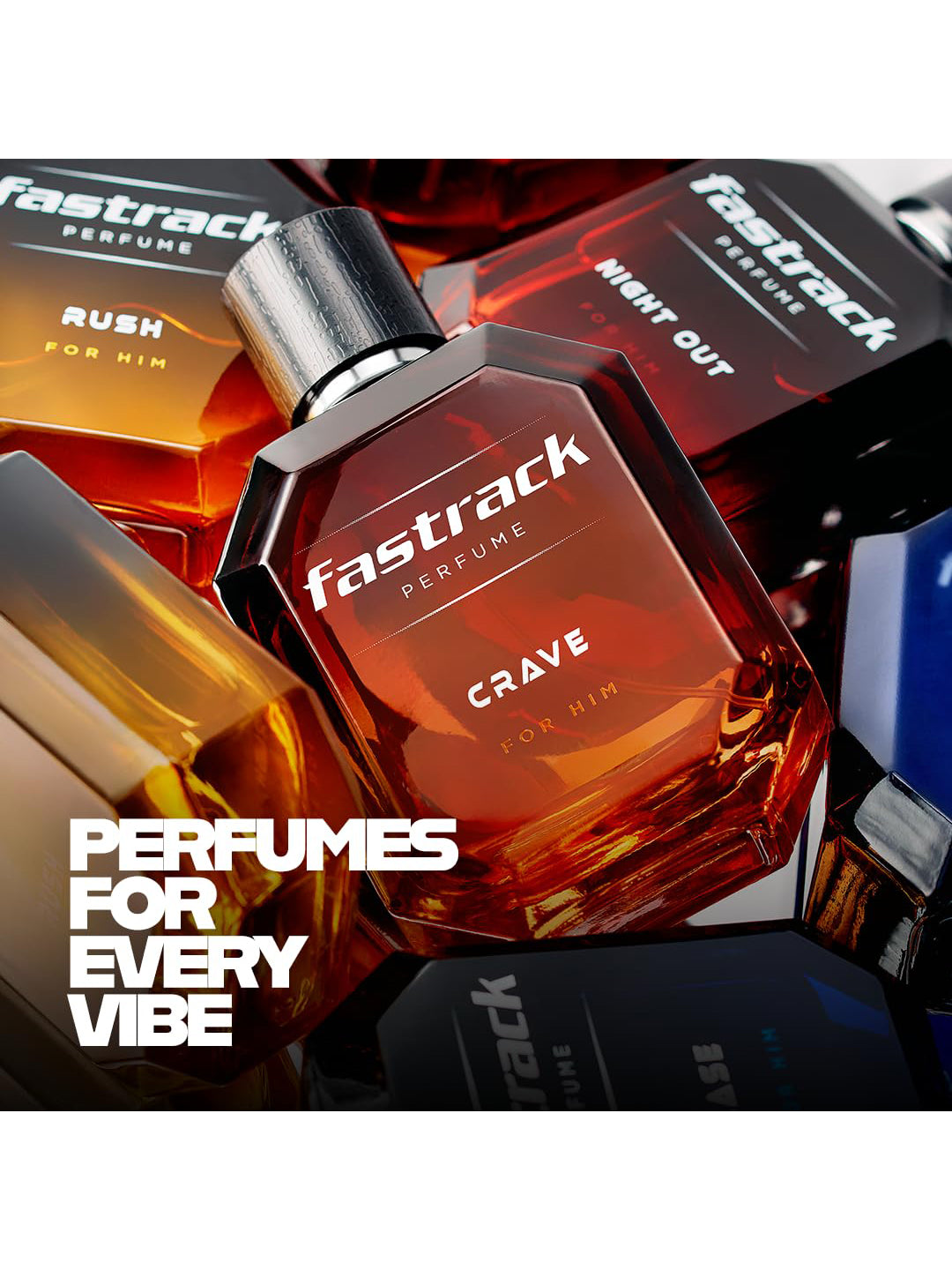 Fastrack Crave EDP Perfume for Men Woody Long Lasting Fragrance (100ml)