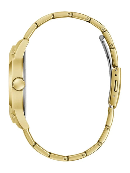 Guess Round Green Dial Analog Watch - GW0574G2