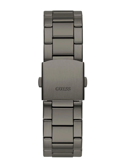 Guess Round 44mm Black Dial Analog Watch - GW0800G2