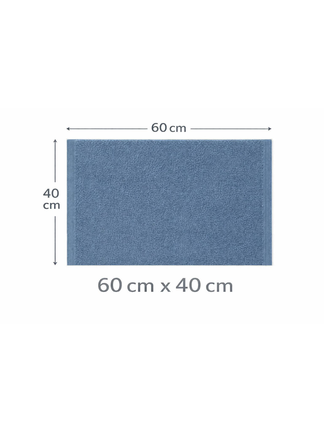 Bamboology Blue & White Hand Towel Set of 2