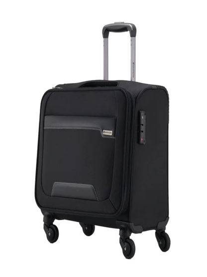 Harrison Bags Columbus Compact 41L Cabin Size Luggage Bag Midnight Black