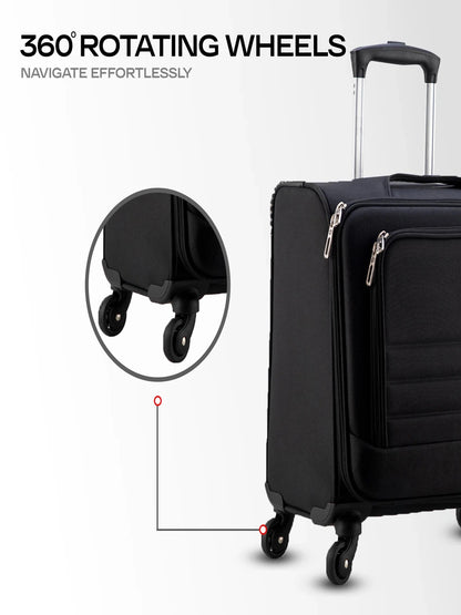Harrison Bags Directorate 2.0 Functional 41L Cabin Size Luggage Bag 15.6 Inches Shadow Ash