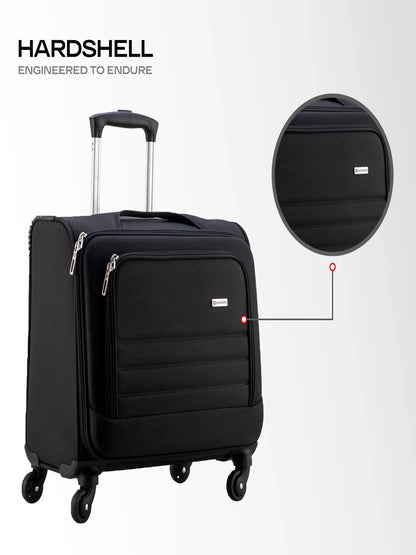 Harrison Bags Directorate 2.0 Functional 41L Cabin Size Luggage Bag 15.6 Inches Shadow Ash