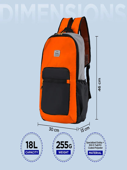 CORAL ORANGE BLACK