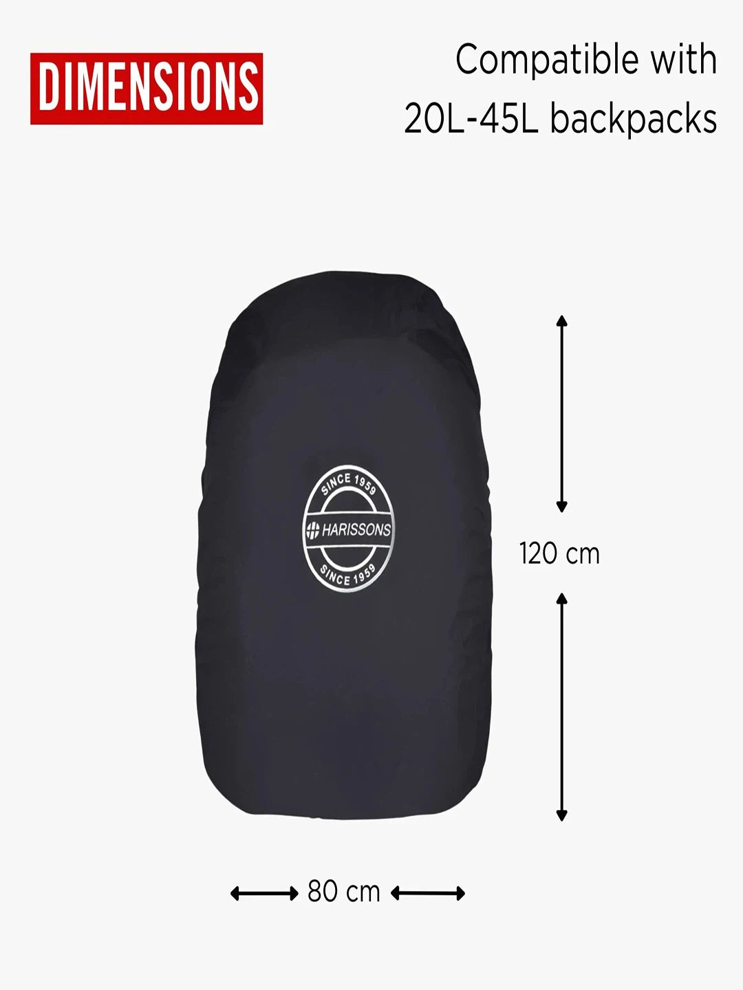 Harrison Bags Rain Cover Dx Waterproof Backpack Cover Set Of 2