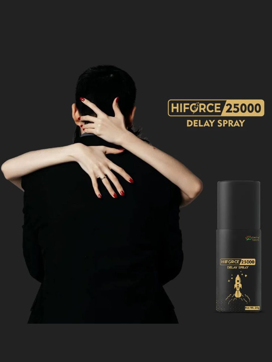 Healing Pharma Hiforce 25000-Lidocaine Topical Delay Spray 20g