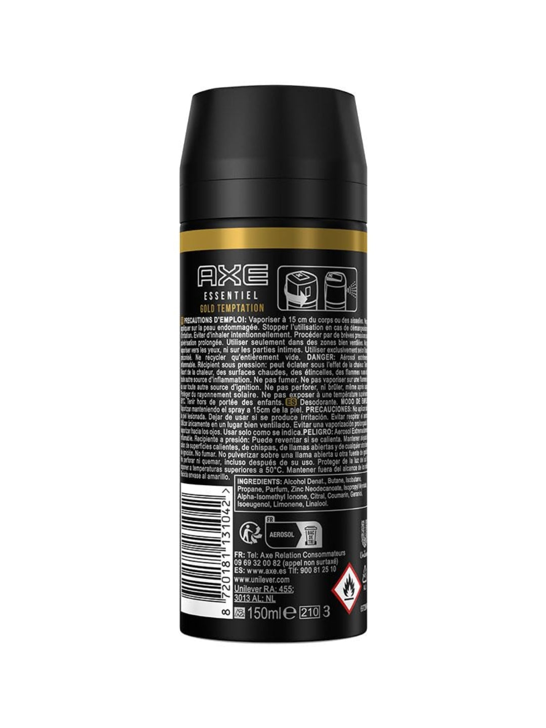 Axe Body Temptation 150ml