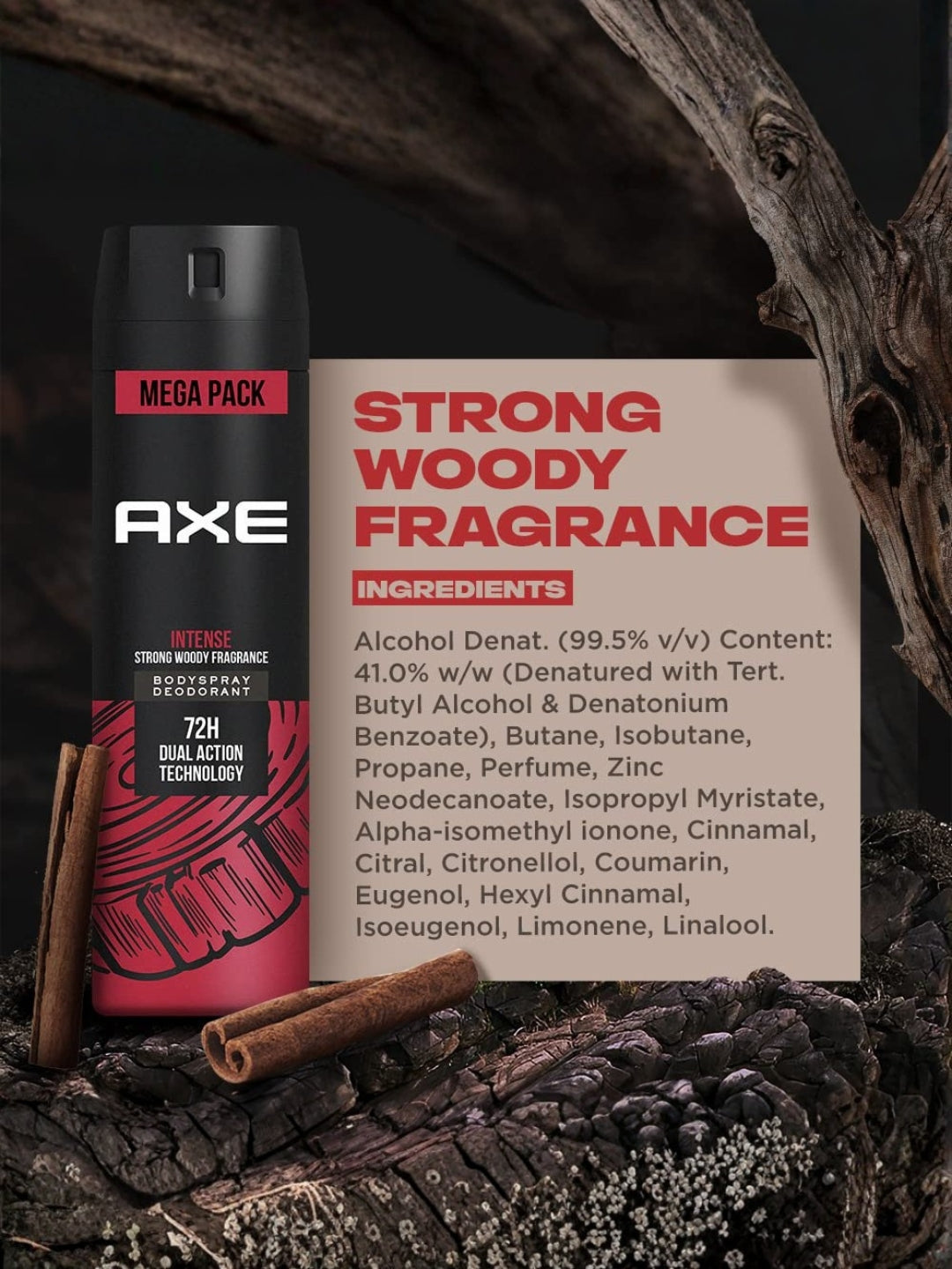 Axe Body Deo Dark  215ml