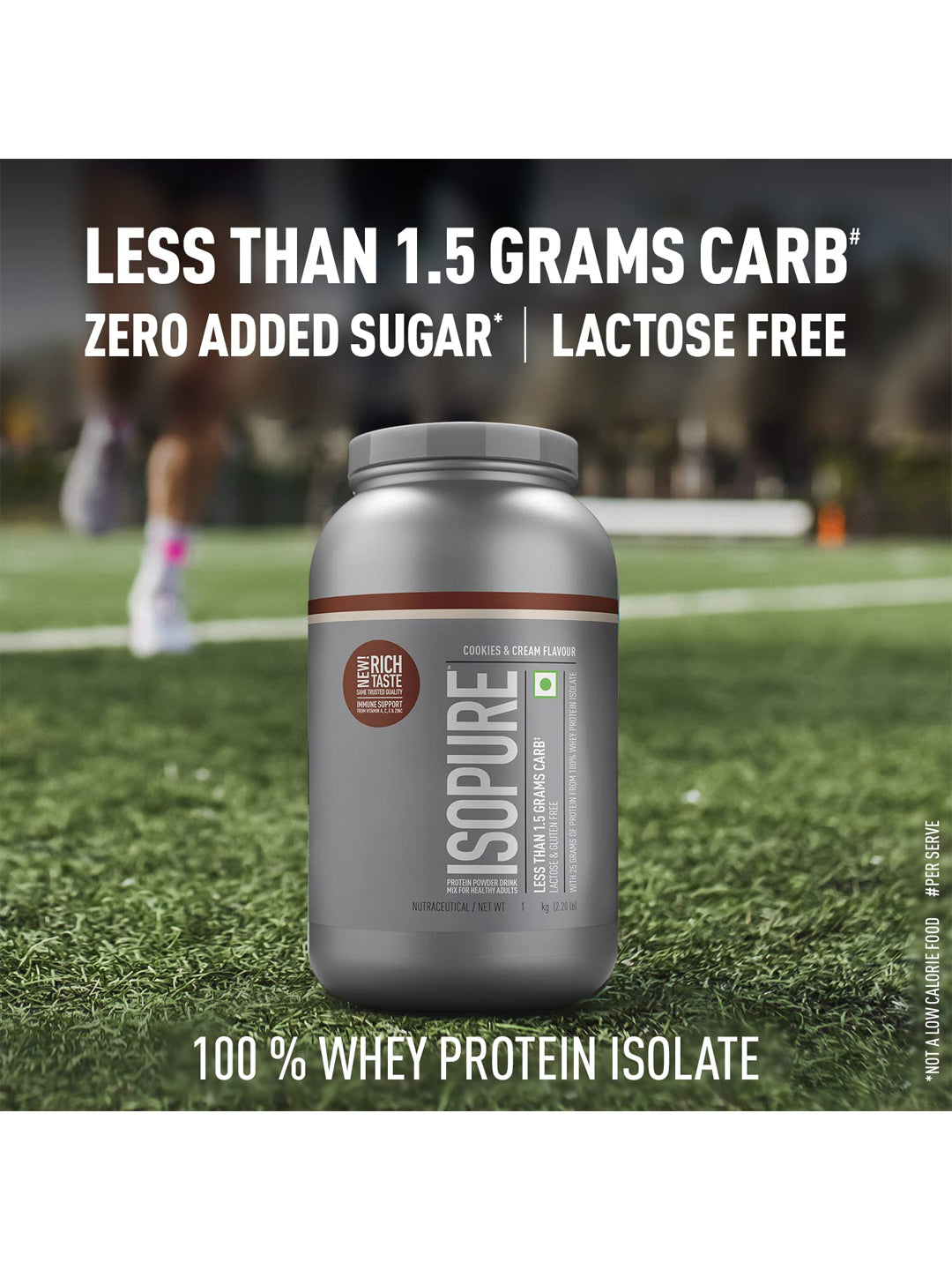 Isopure Low Carb Whey Protein Isolate Powder 2 kg
