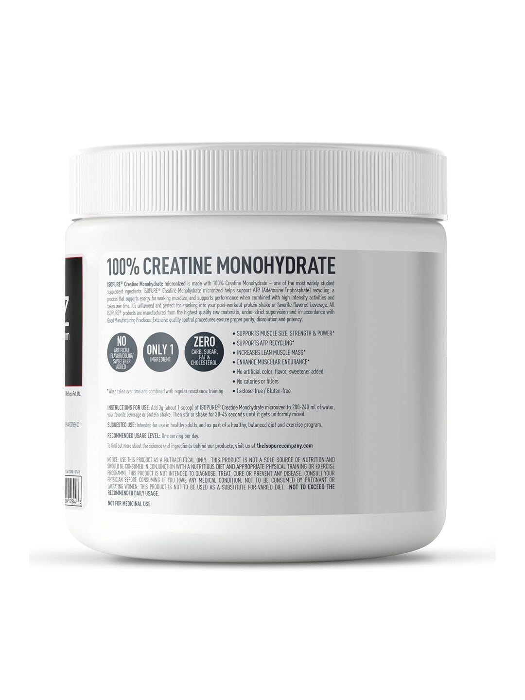 Isopure Creatine Monohydrate Powder 250 g