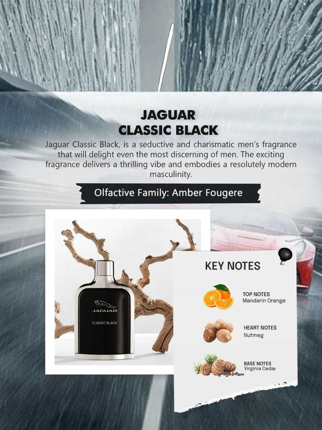 Jaguar Classic Black Eau de Toilette (100ml)