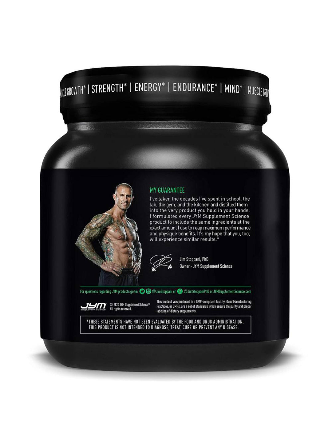 JYM Pre JYM Pre Workout Pineapple Strawberry Powder 520g