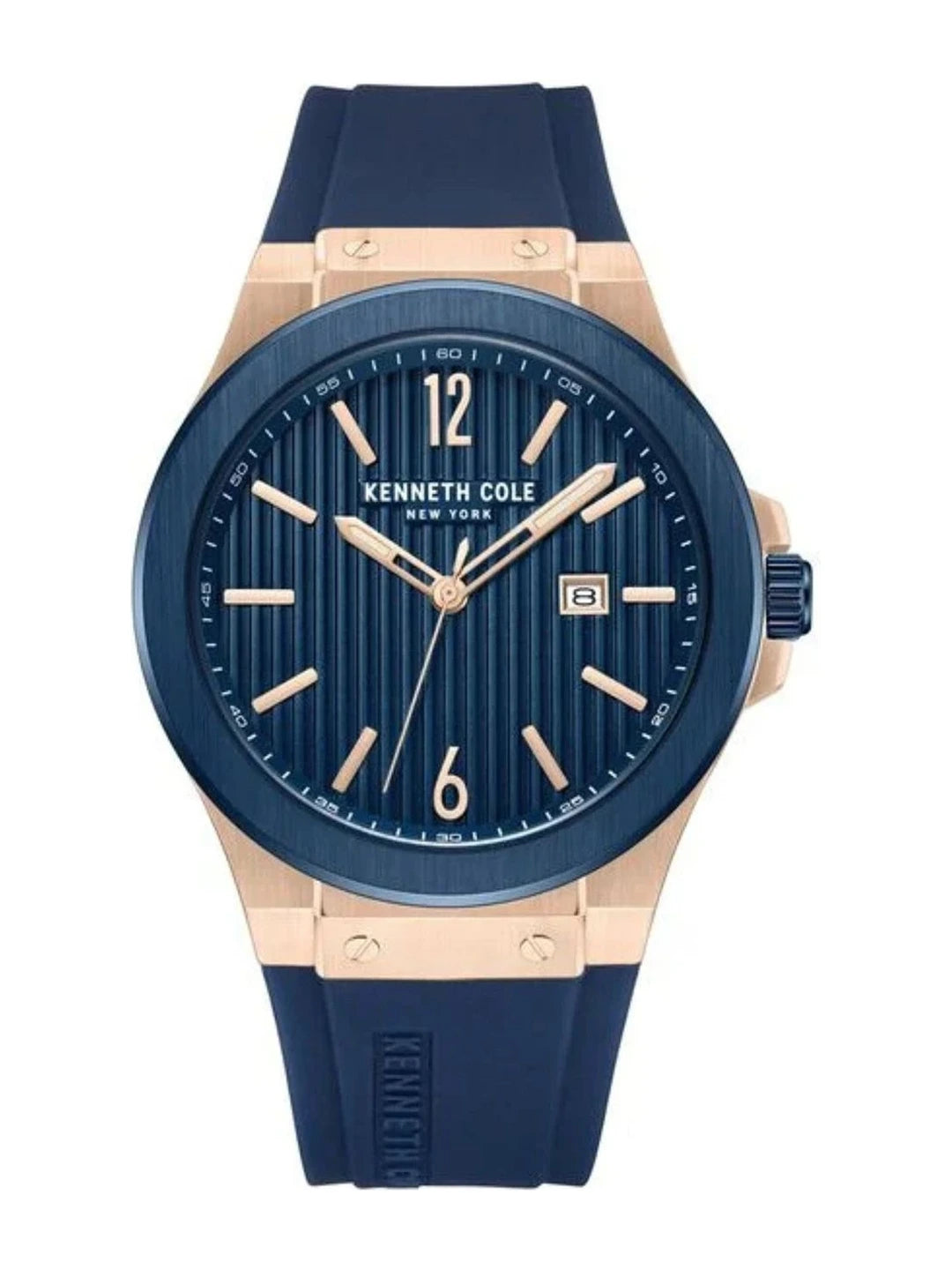 Kenneth Cole Quartz Analog With Blue Dial Watch - KCWGN0034403MN