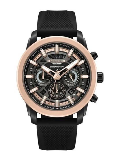 Kenneth Cole Round Analog Watch - KCWGO0067702MN