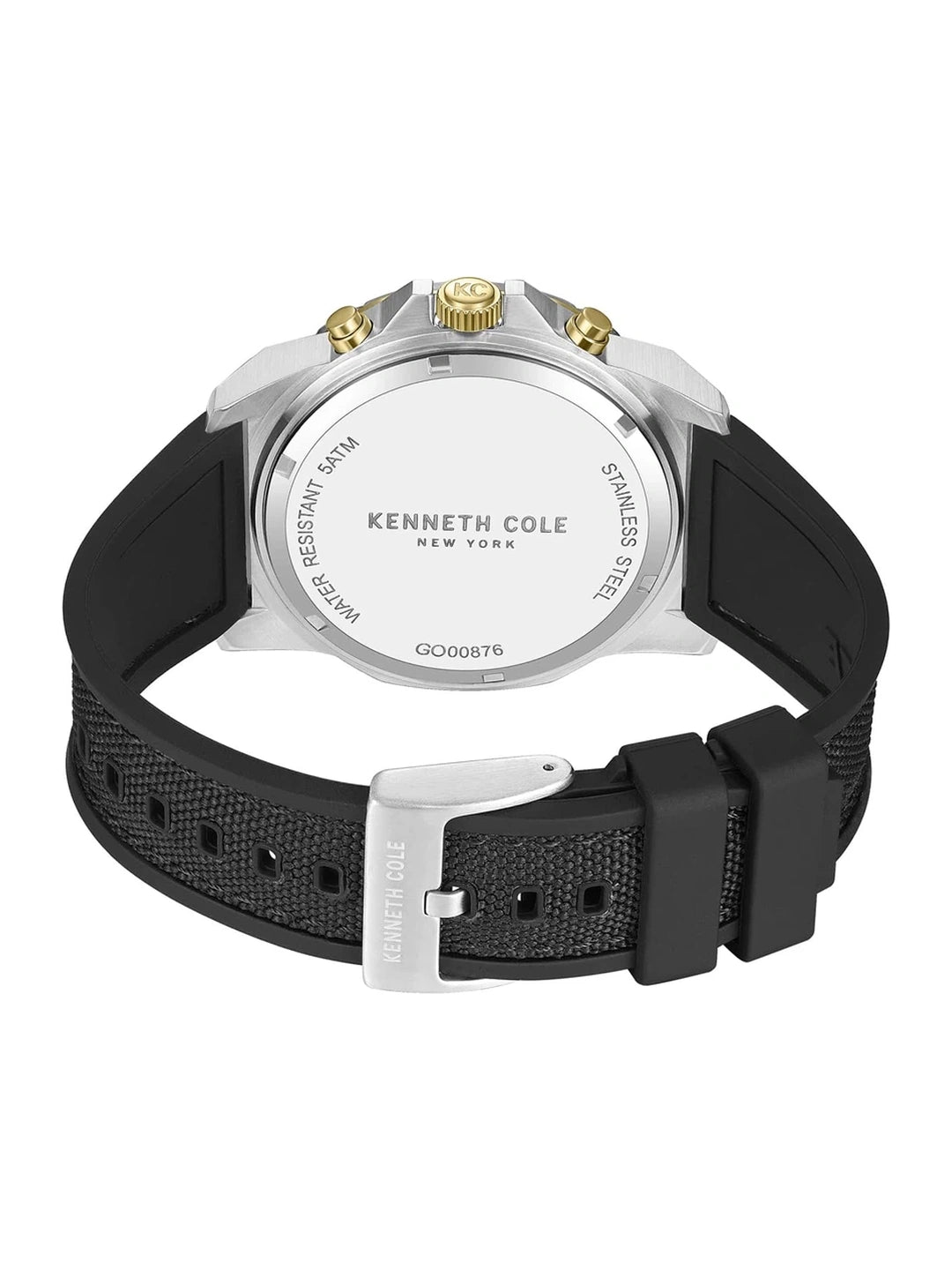 Kenneth Cole Round Green Dial Analog Watch - KCWGO0087603MNW