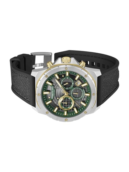 Kenneth Cole Round Green Dial Analog Watch - KCWGO0087603MNW
