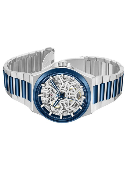 Kenneth Cole Round Silver Dial Analog Watch - KCWGY0065304MN