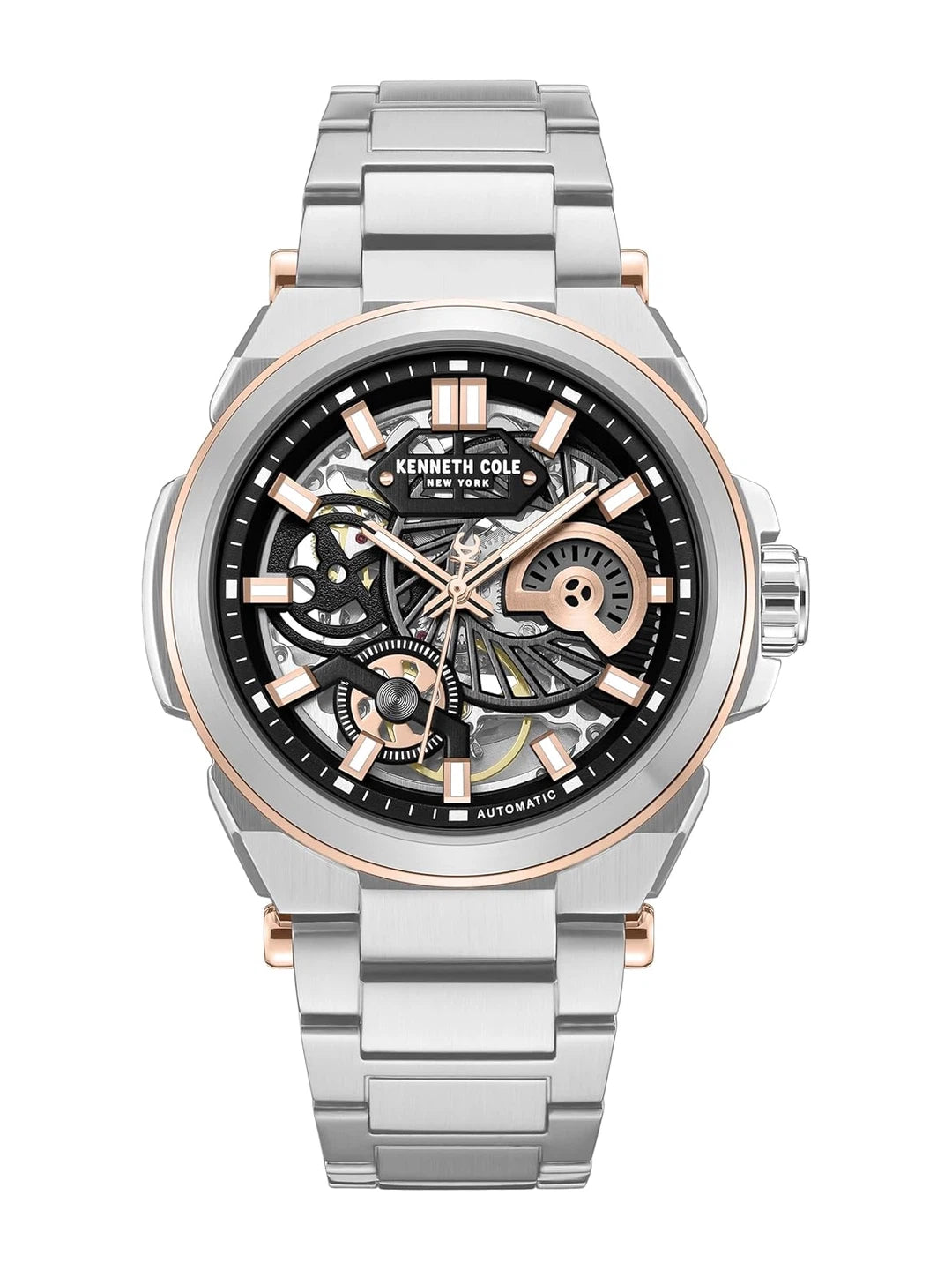 Kenneth Cole Round Black Dial Analog Watch - KCWGY0065605MN