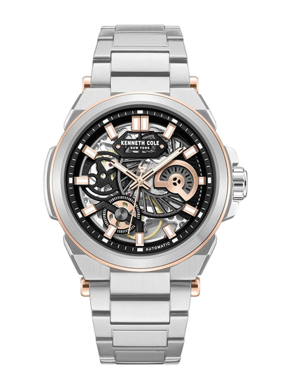 Kenneth Cole Round Black Dial Analog Watch - KCWGY0065605MN
