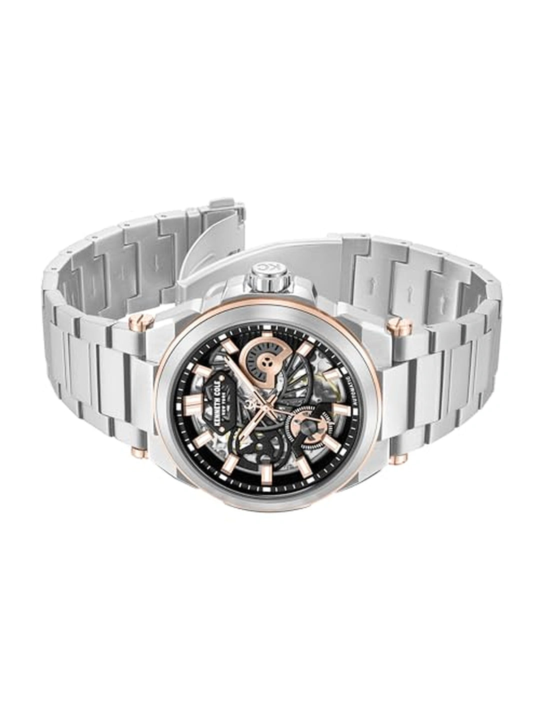Kenneth Cole Round Black Dial Analog Watch - KCWGY0065605MN