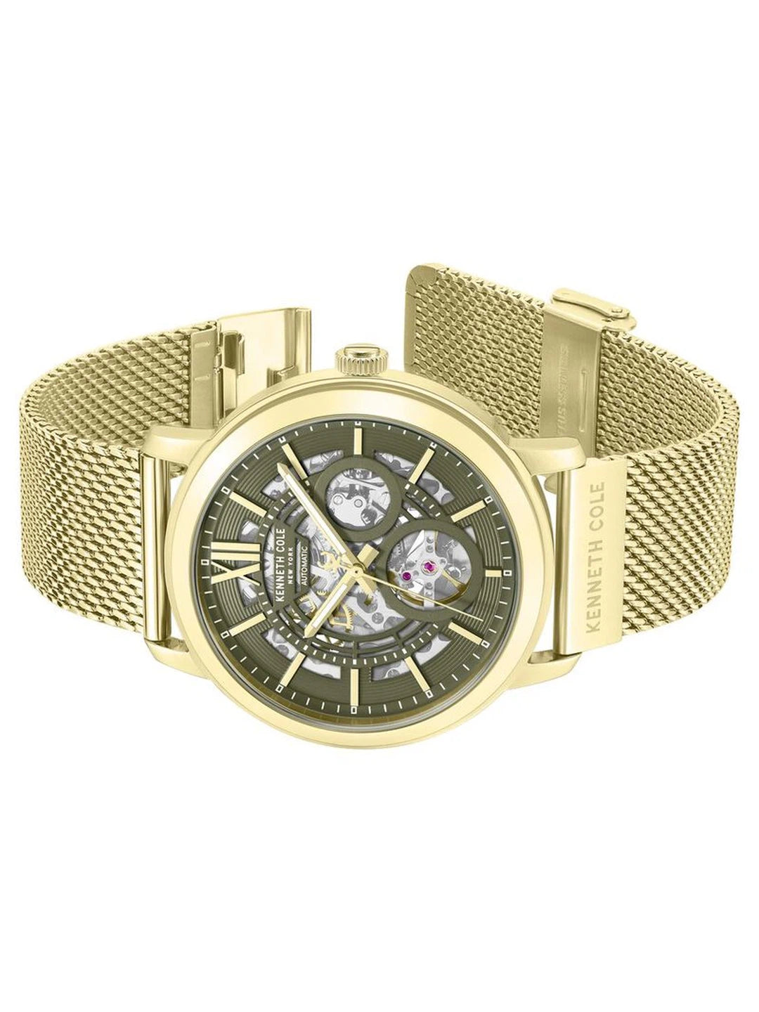 Kenneth Cole Round Green Dial Analog Watch - KCWGY0081203MNW