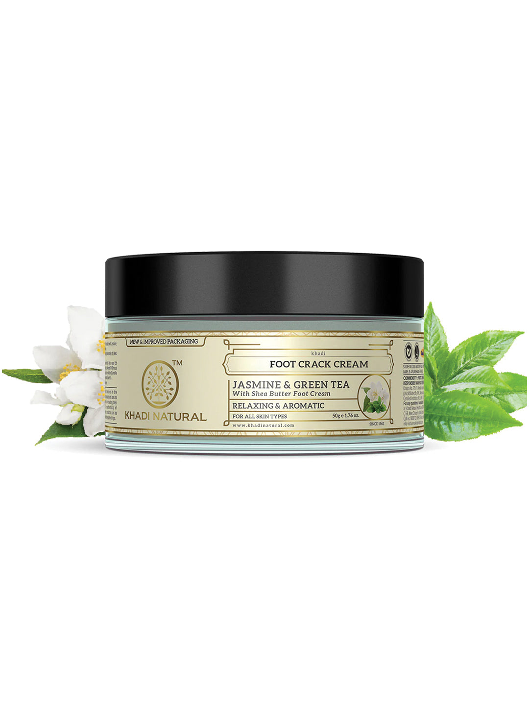 Khadi Natural Jasmine & Green Tea Foot Crack Cream