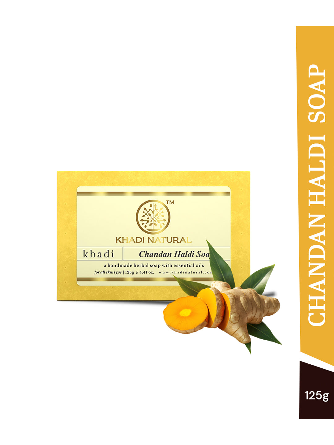 Khadi Natural Chandan Haldi Soap