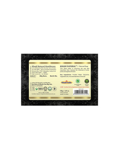 Khadi Natural Charcoal Soap