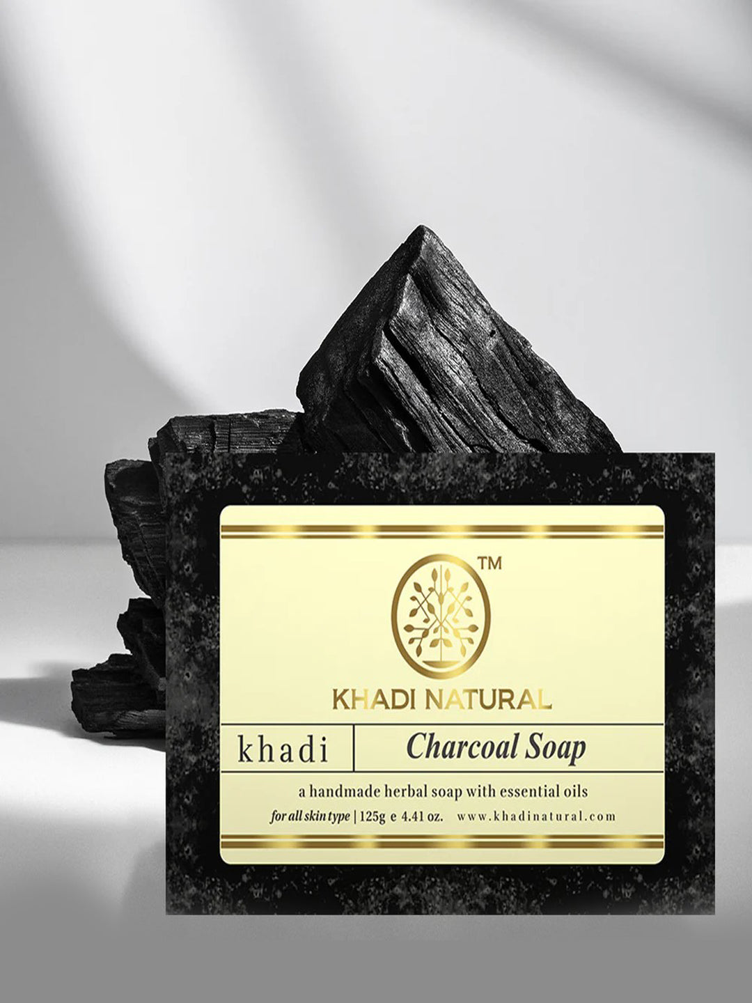 Khadi Natural Charcoal Soap