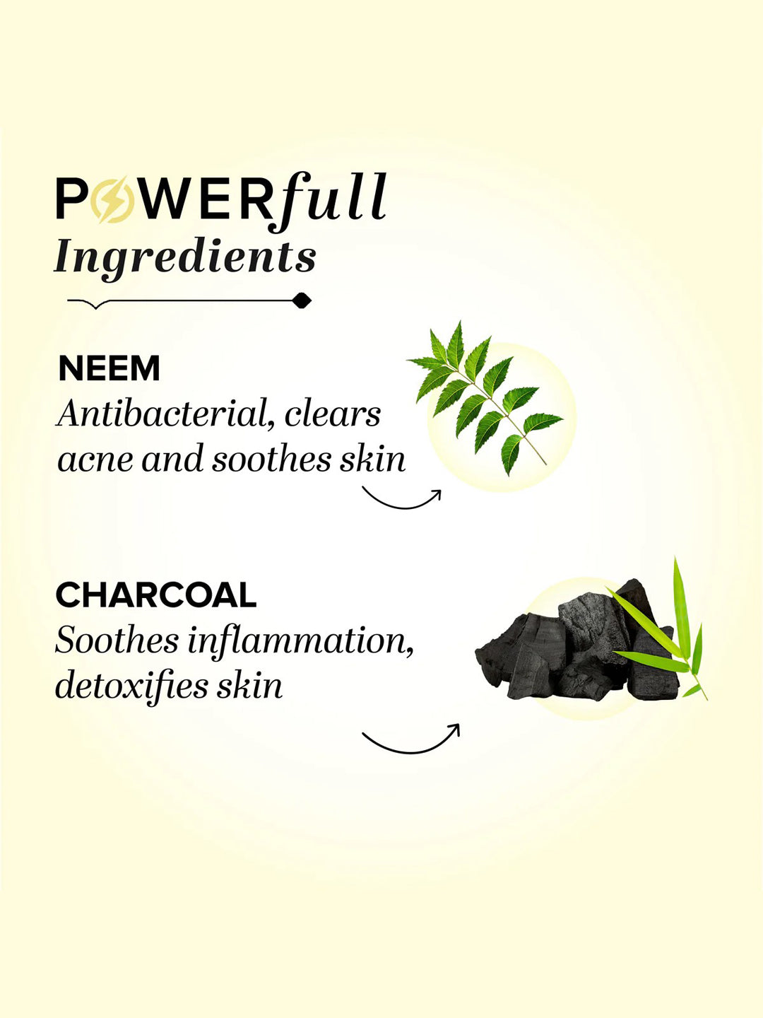 Khadi Natural Neem Charcoal Soap