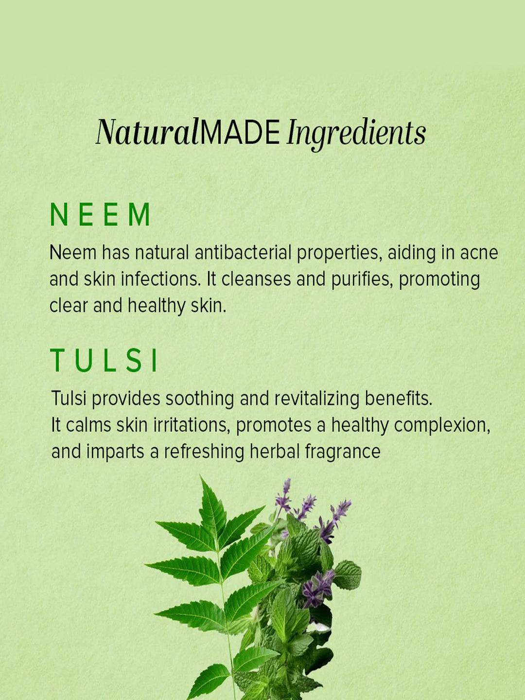 Khadi Natural Neem Tulsi Soap 125g