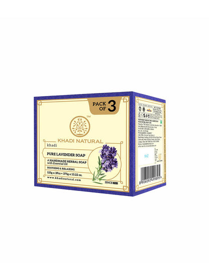 Khadi Natural Pure Lavender Soap