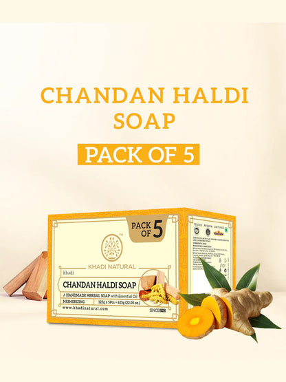 Khadi Natural Chandan Haldi Soap
