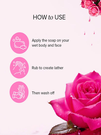 Khadi Natural Rosewater Soap