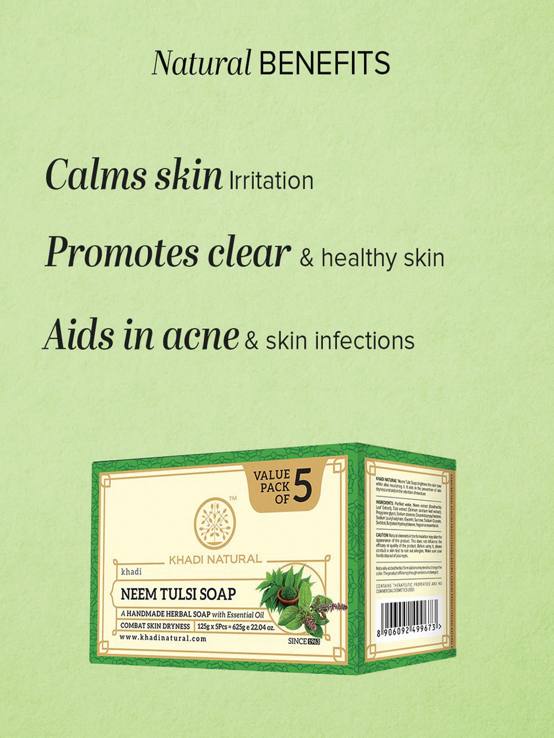 Khadi Natural Jasmine Soap