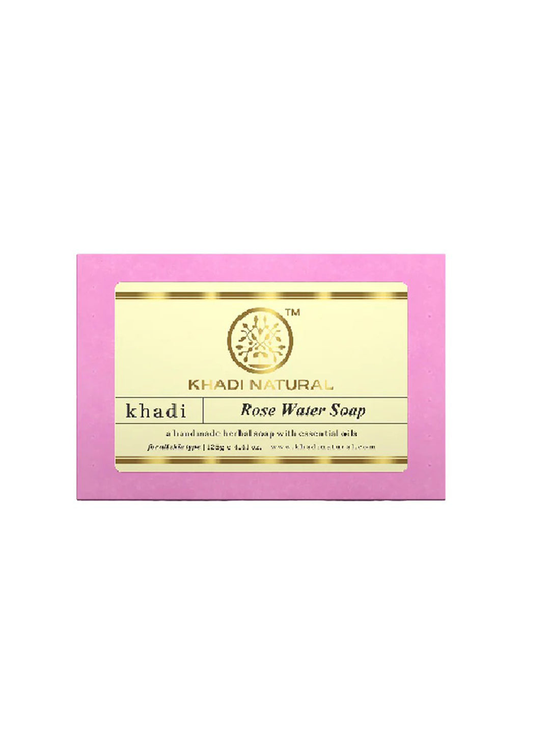 Khadi Natural Rosewater Soap