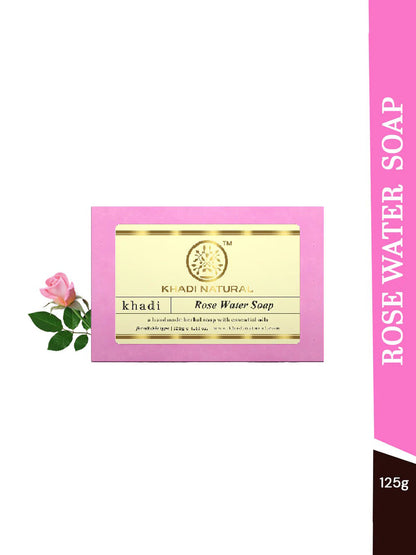 Khadi Natural Rosewater Soap