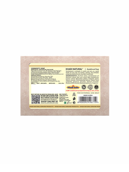 Khadi Natural Sandalwood Soap