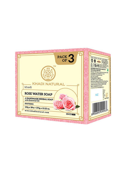 Khadi Natural Rosewater Soap