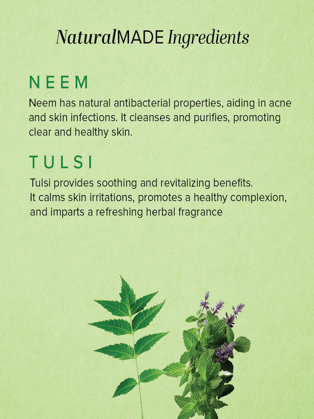 Khadi Natural Neem Tulsi Soap 125g