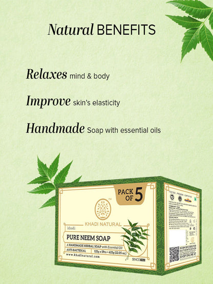 Khadi Natural Pure Neem Soap