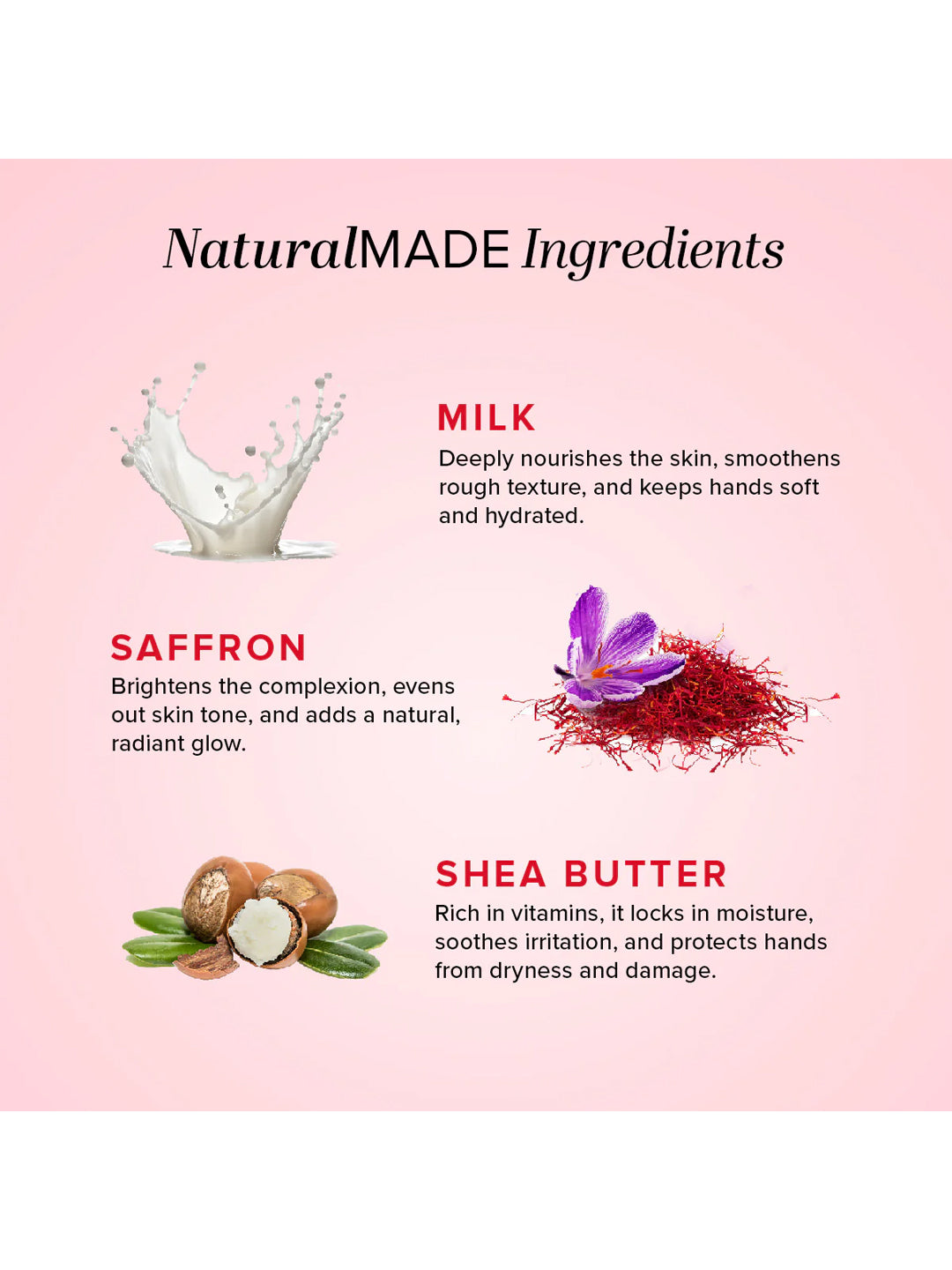 Khadi Natural Milk & Saffron Hand Cream